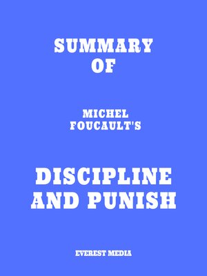 cover image of Summary of Michel Foucault's Discipline and Punish